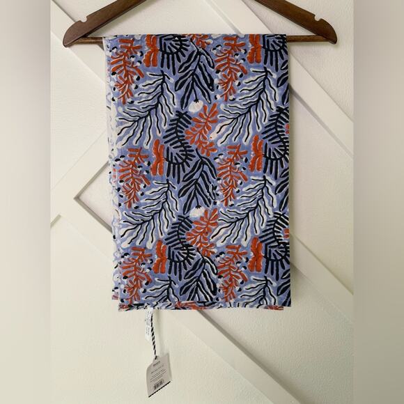 NWT Danica Studio Entwine Block Print Light Weight Scarf 100% Cotton - Picture 2 of 6